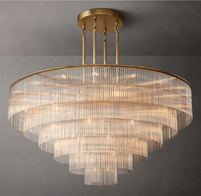 Amadeo Circular Pendant Light 60" - Image 3