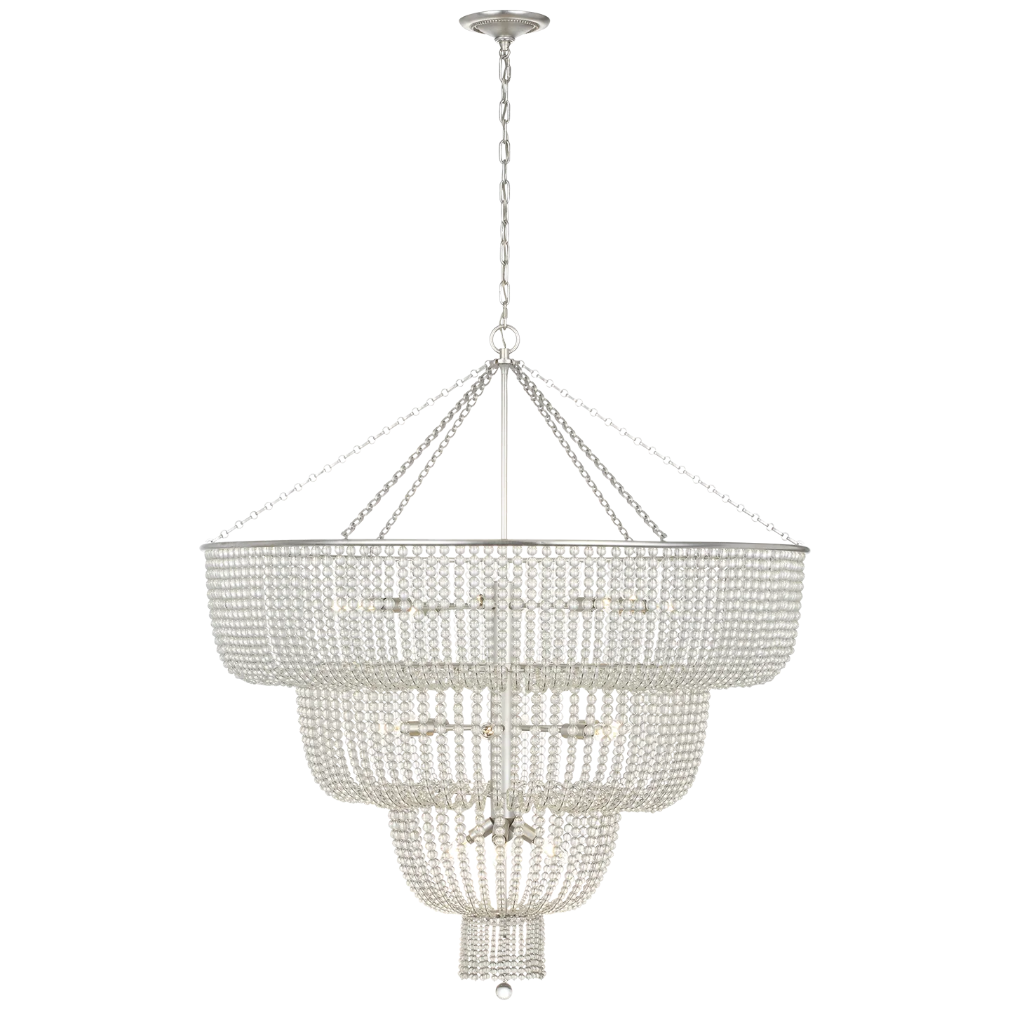 Jacqueline 46" Basket Chandelier - Image 1