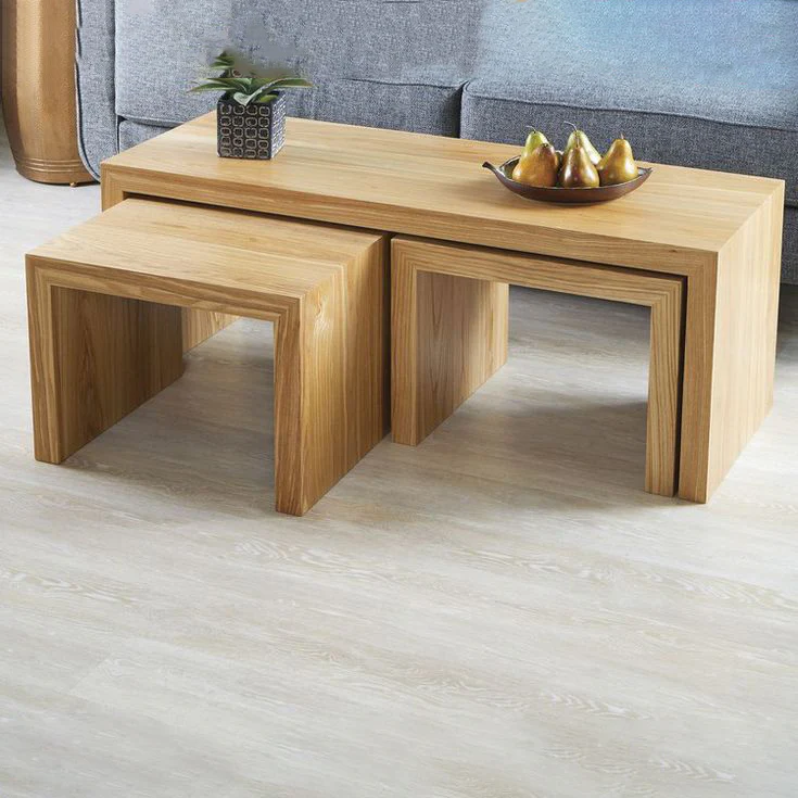 طقم ترابيزات قهوة 40×120سم - 3قطع - DOR64 - Image 1