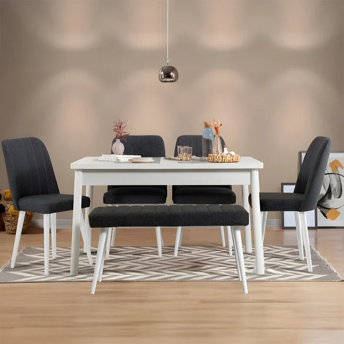ترابيزة سفرة – 6 قطع – TEAK12