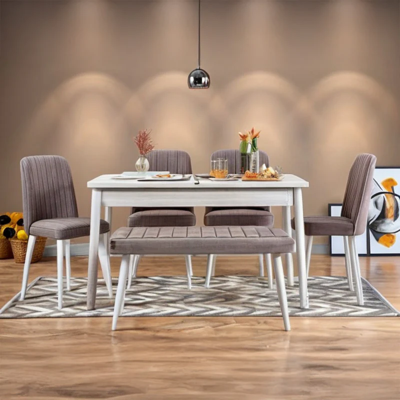 ترابيزة سفرة – 6 قطع – TEAK8