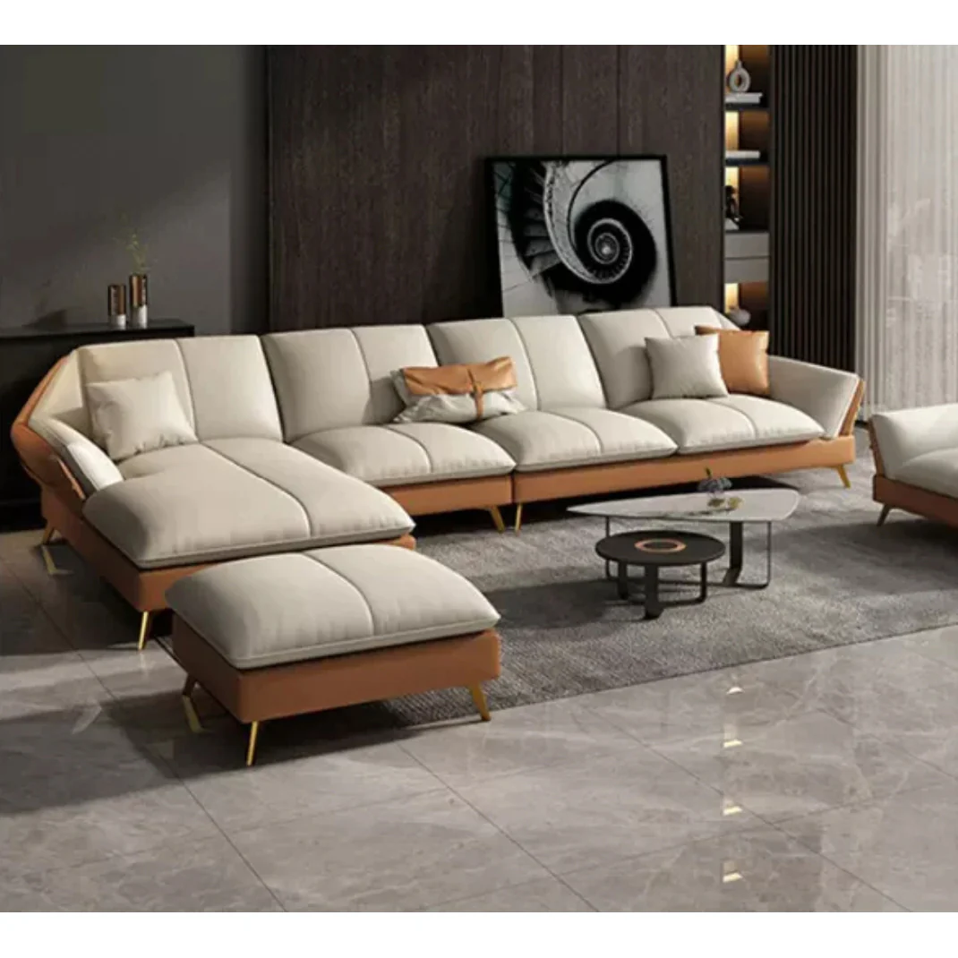 ركنة مع بوف خشب زان 160×300سم-OUR61 - Image 1