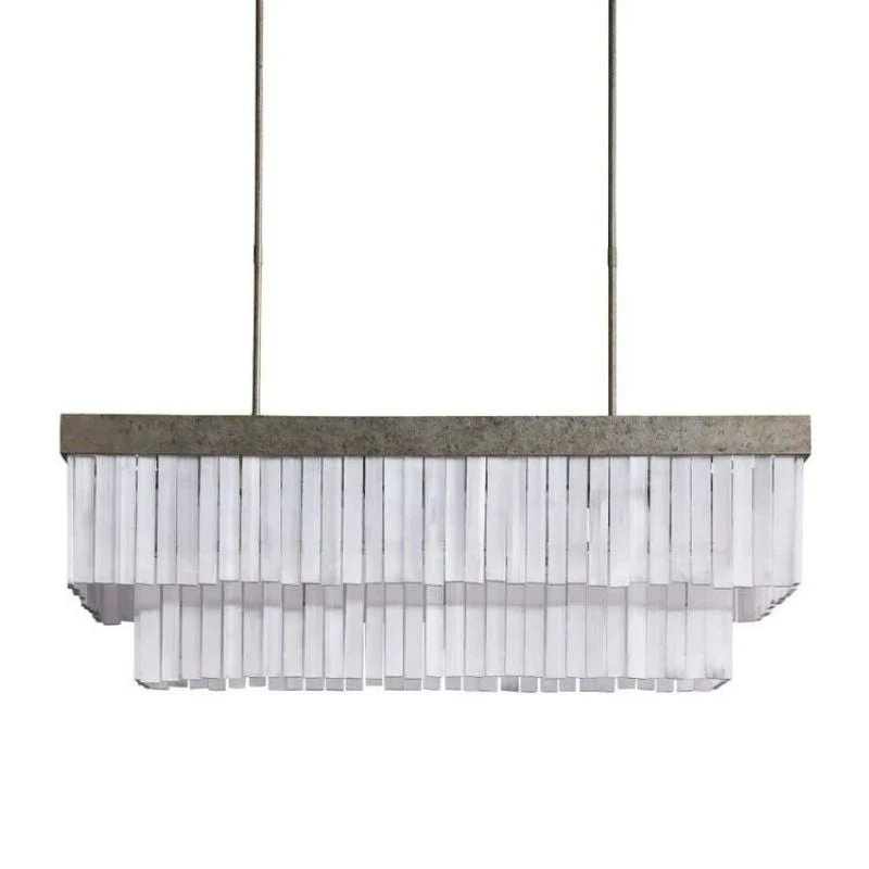 Adam Large Rectangular Chandelier - Image 3