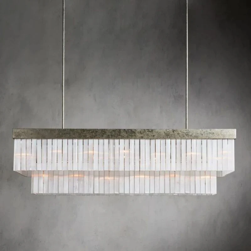 Adam Large Rectangular Chandelier - Image 2