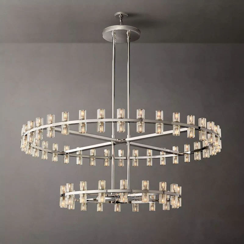Brachor Round 2-Tier Chandelier 60" - Image 3