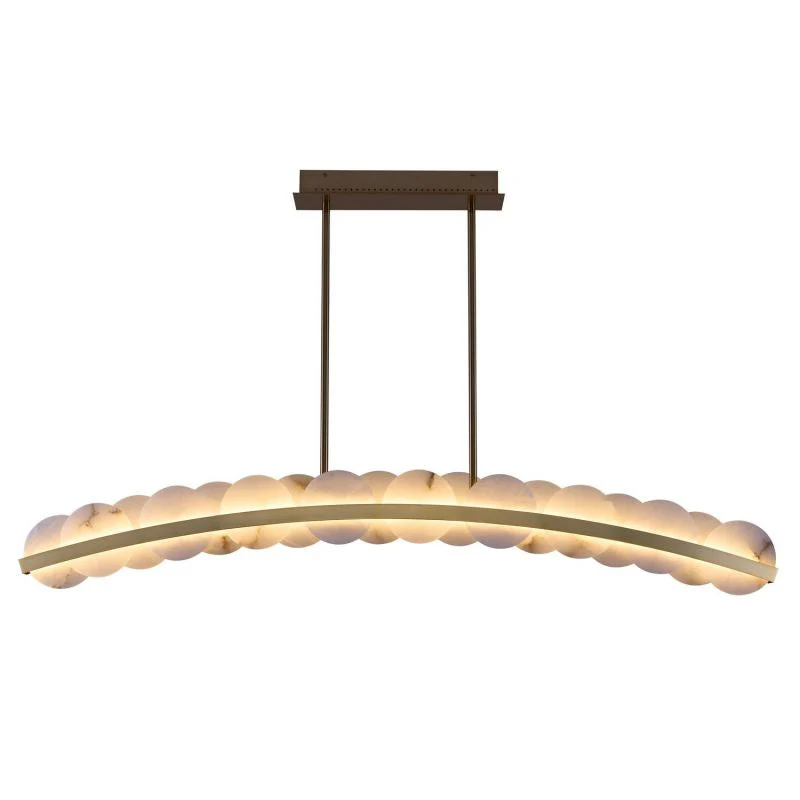 Alabaster Meridian 60 In LED Island Lt - Image 1