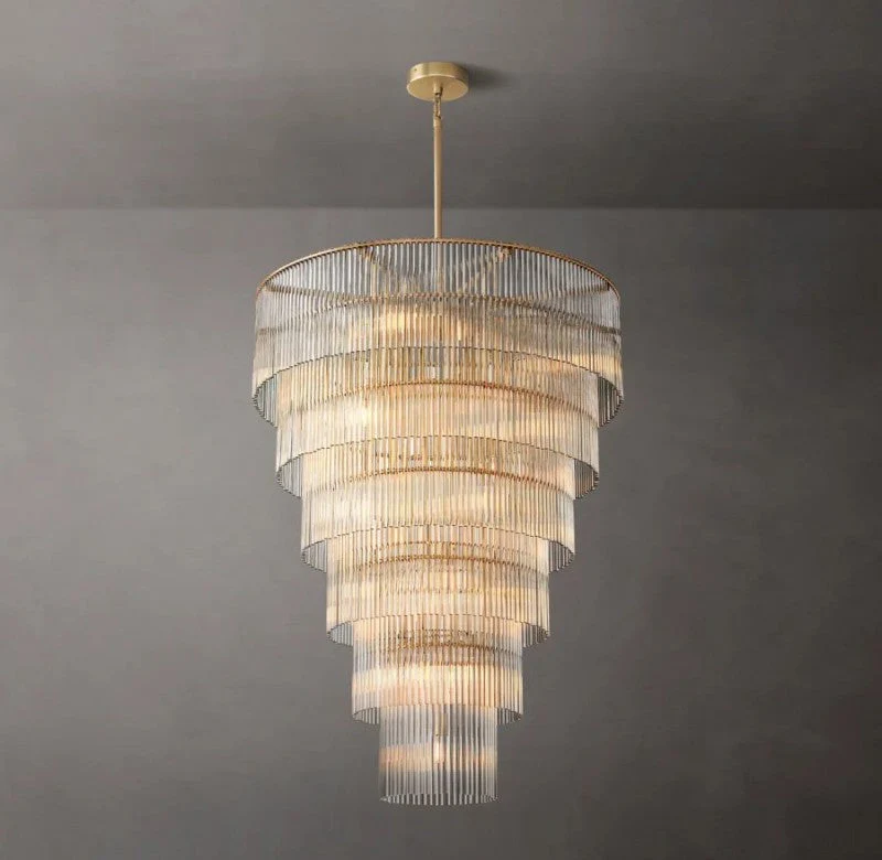 Dimarion Grand Glass Chandelier 36″ - Image 1