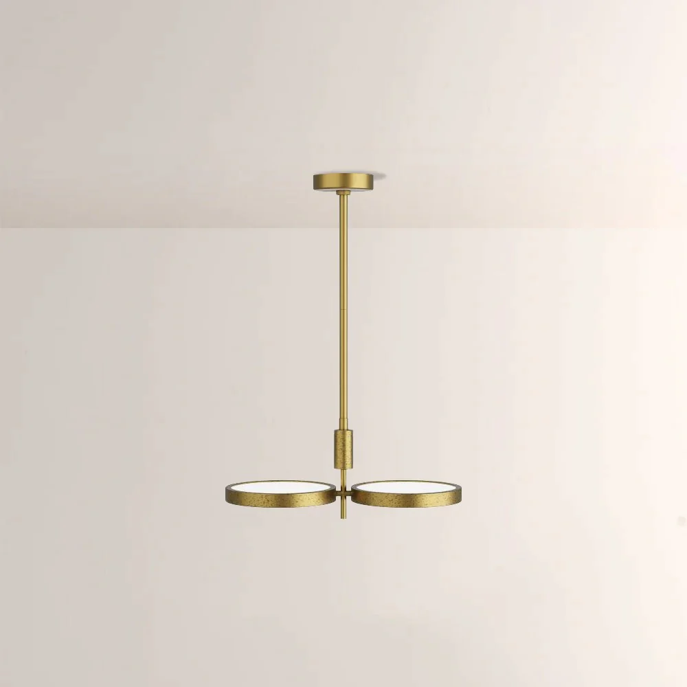 Amorin Dual Shallow Drums Chandelier - Image 1