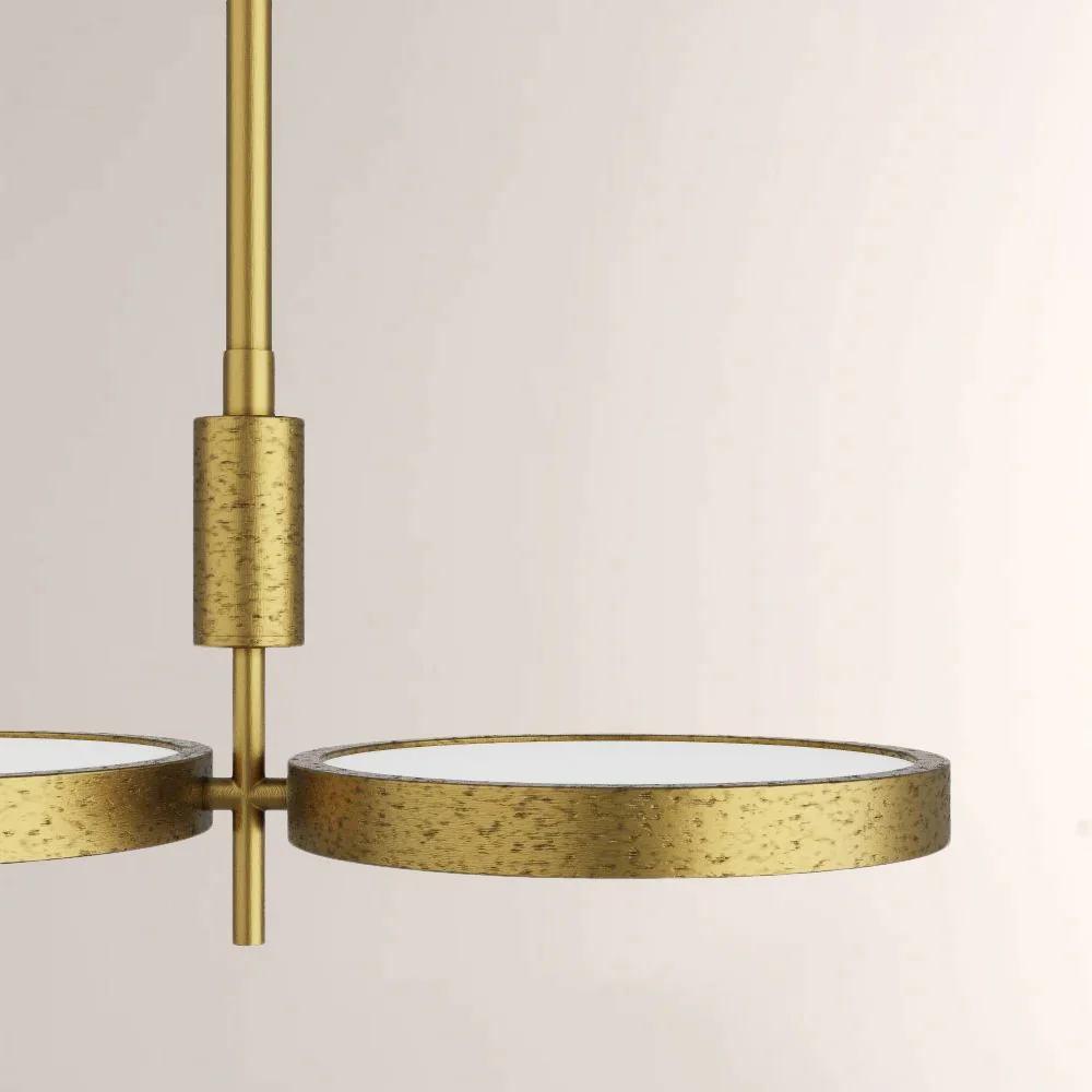 Amorin Dual Shallow Drums Chandelier - Image 2