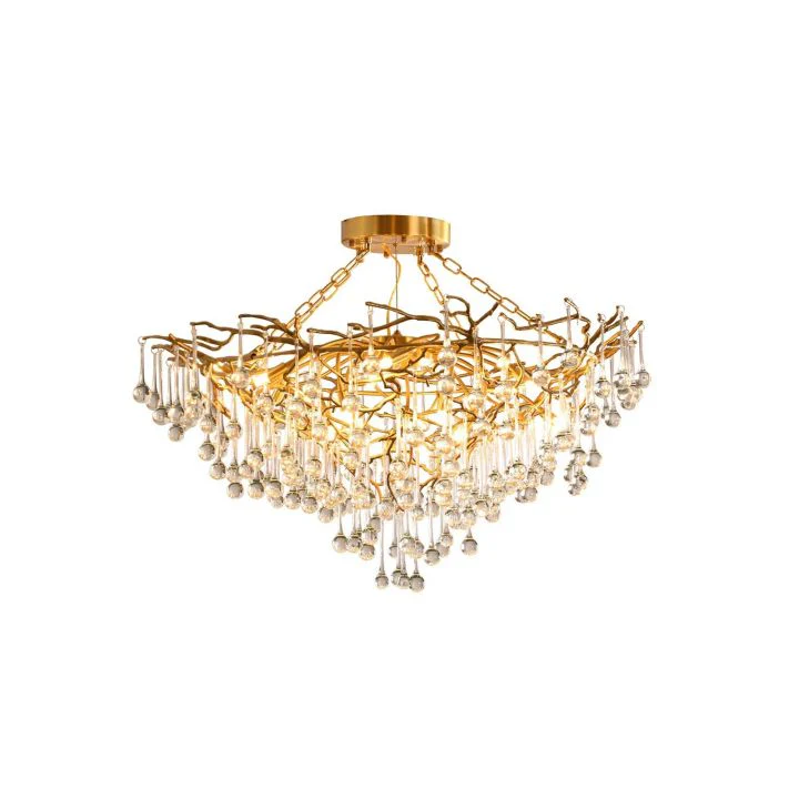 Anita Brass Chandelier - Image 1