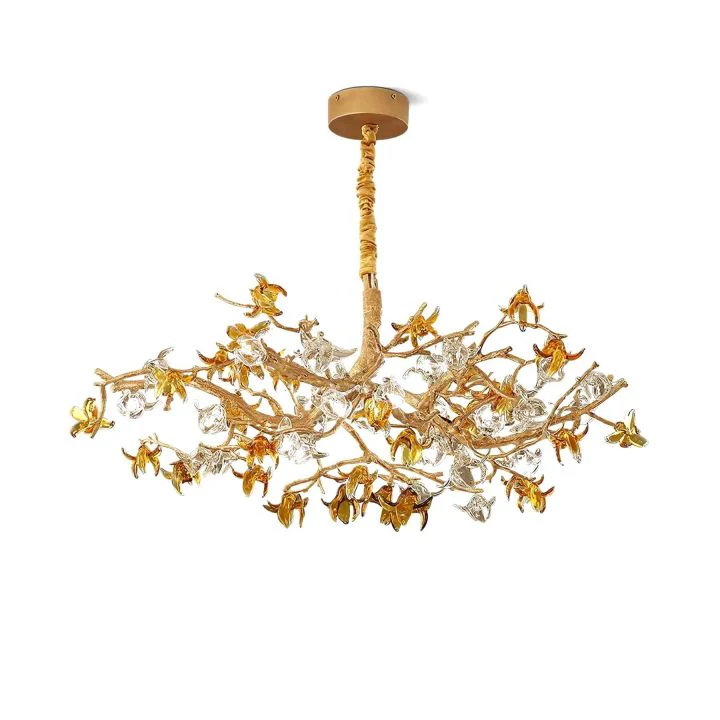 Aosta Brass Branch Chandelier - Image 1