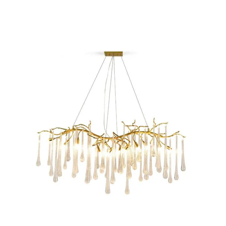 Aqua Makrama Chandeliers - Image 1