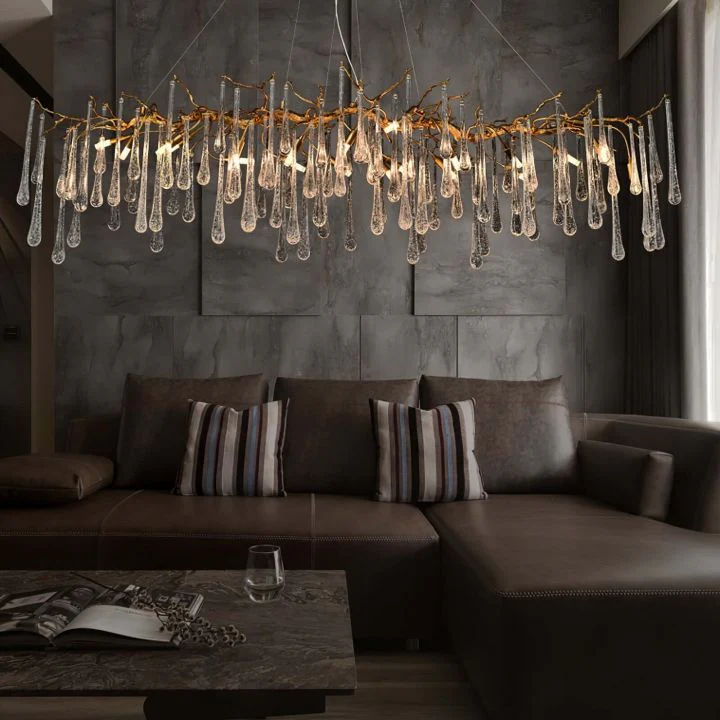 Aqua Makrama Chandeliers - Image 2