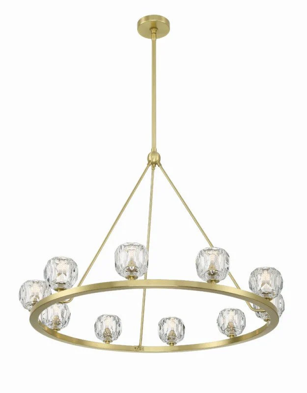 Agron 12 Light Crystal Chandelier