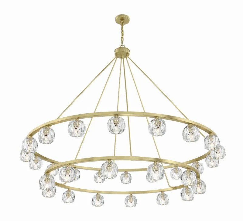 Agron 30 Light Crystal Chandelier - Image 3