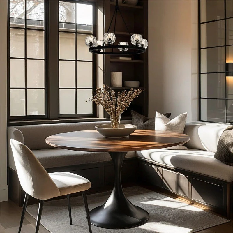Agron 6 Light Crystal Chandelier - Image 2