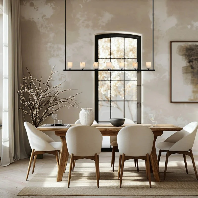 Agron 7 Light Alabaster Chandelier - Image 2
