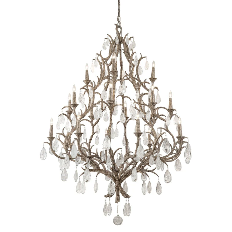Art Crystal Amadeus Branch Chandelier 20"D 28“D 36.5”D 46.5“D 60”D - Image 3