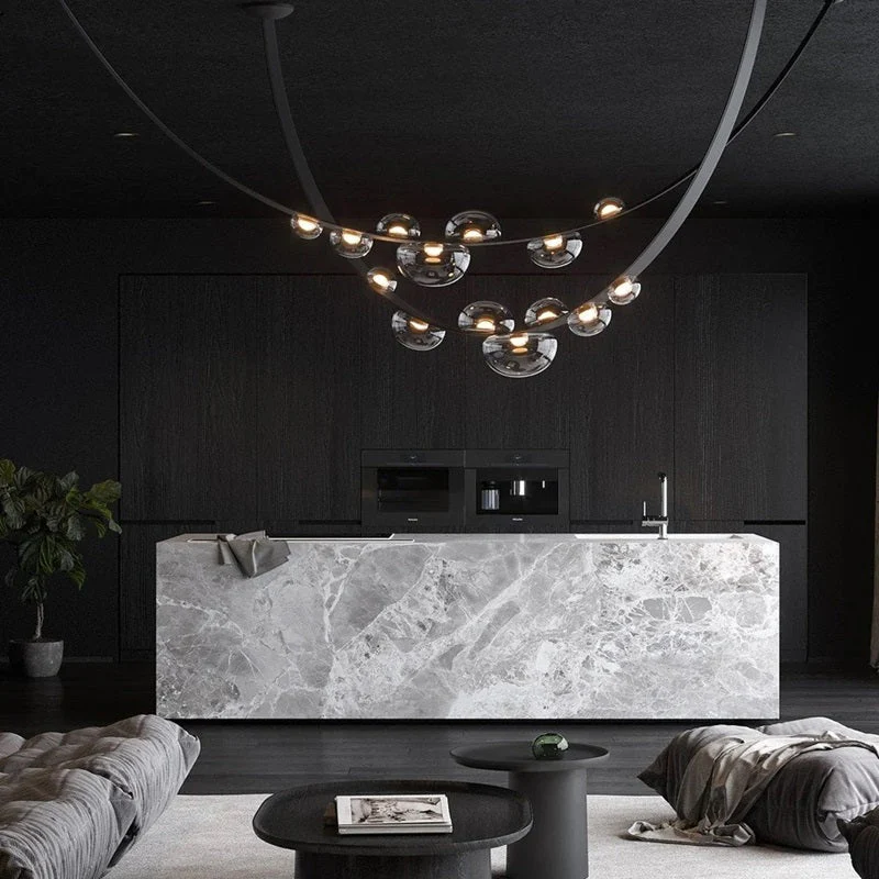 Aura Drops Double Chandelier - Image 3