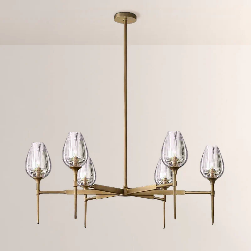 Tulior Round Chandelier 42â€� - Image 1