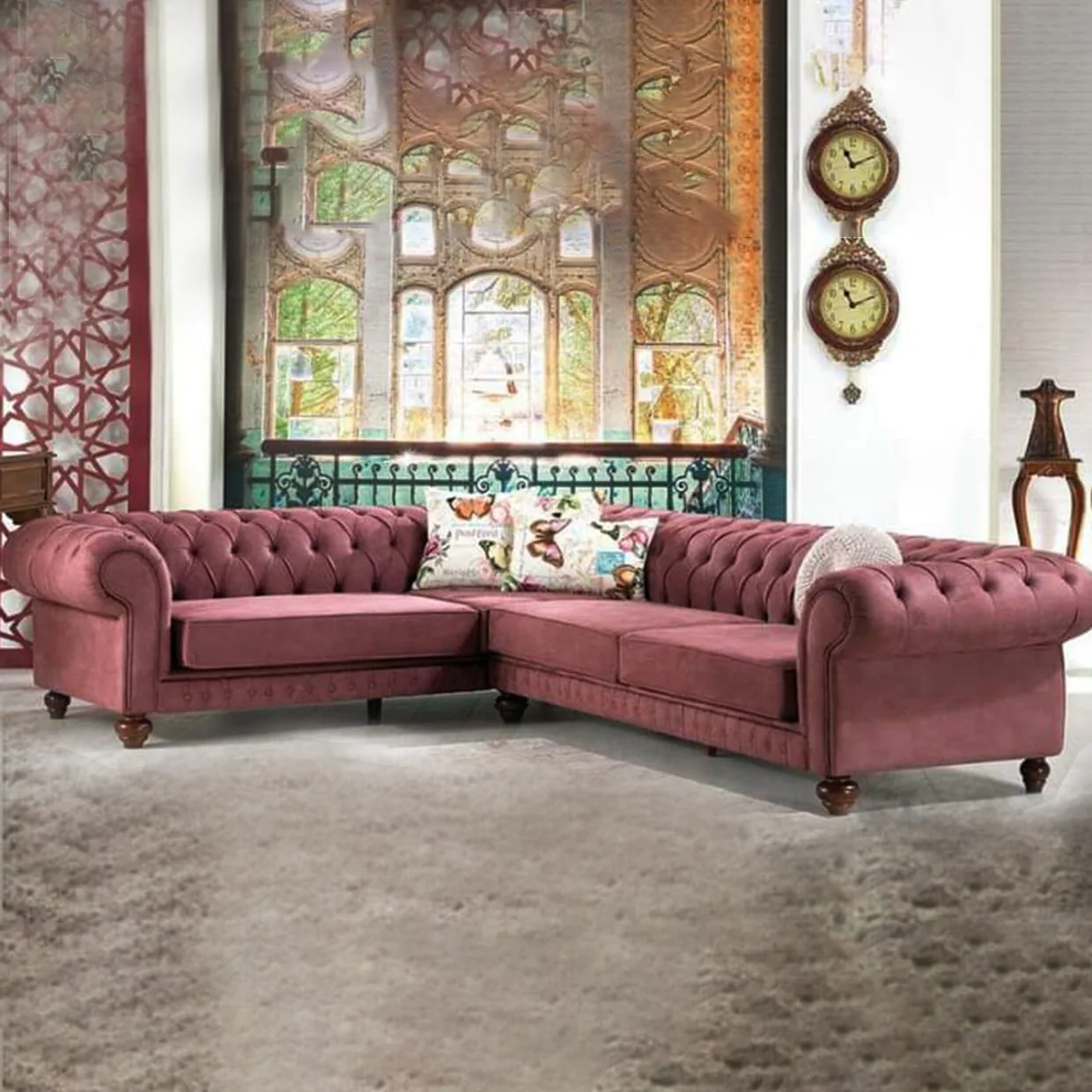 ركنة كابتونيه200×300 سم - ألوان متعددة - BF191 - Image 1