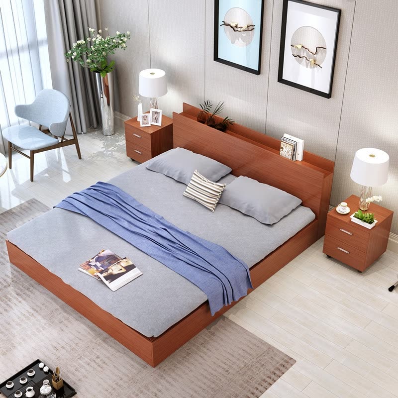 سرير 180×210سم مع 2كومود - WOD1 - Image 1
