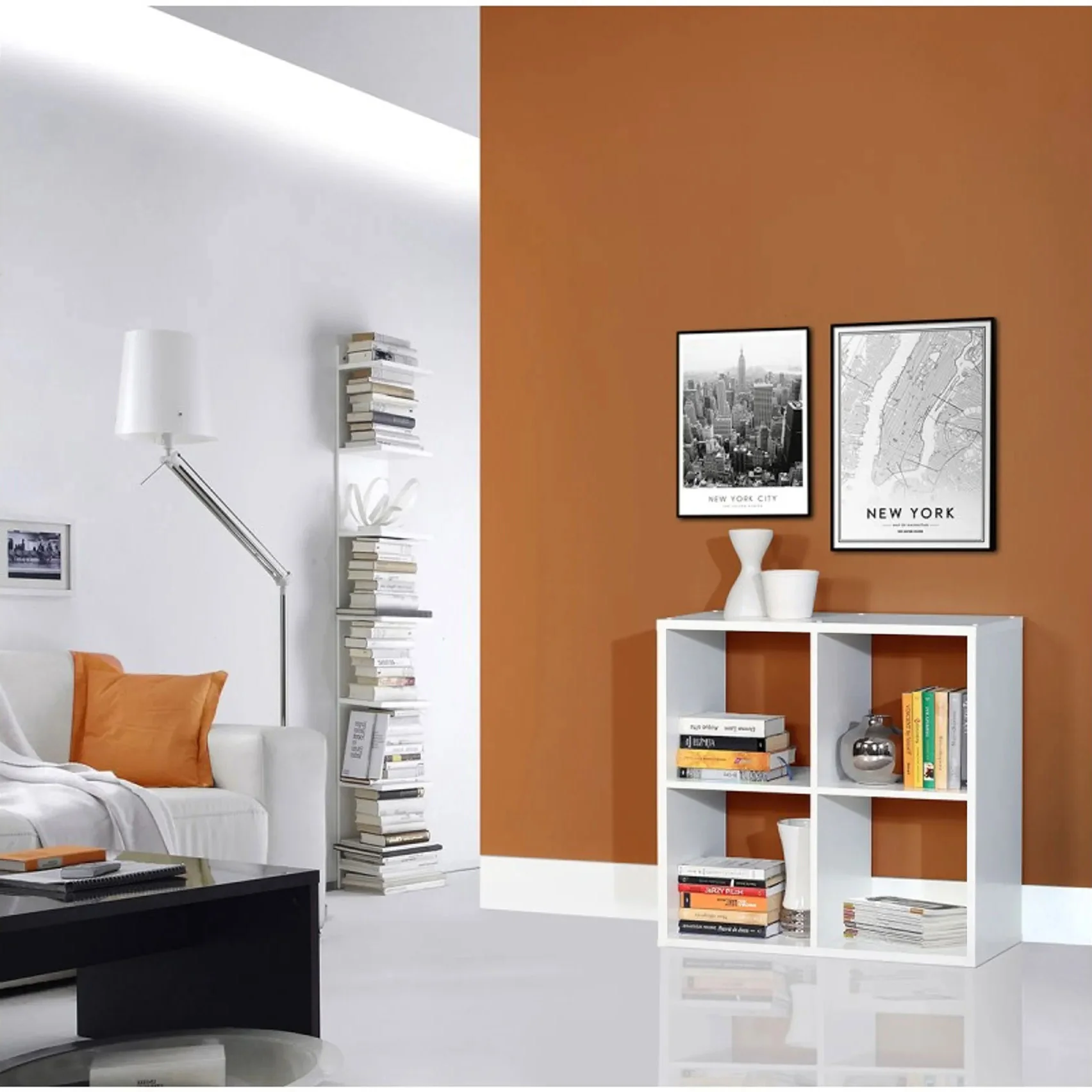 وحدة عرض أرفف 60×60سم - FAN514 - Image 1