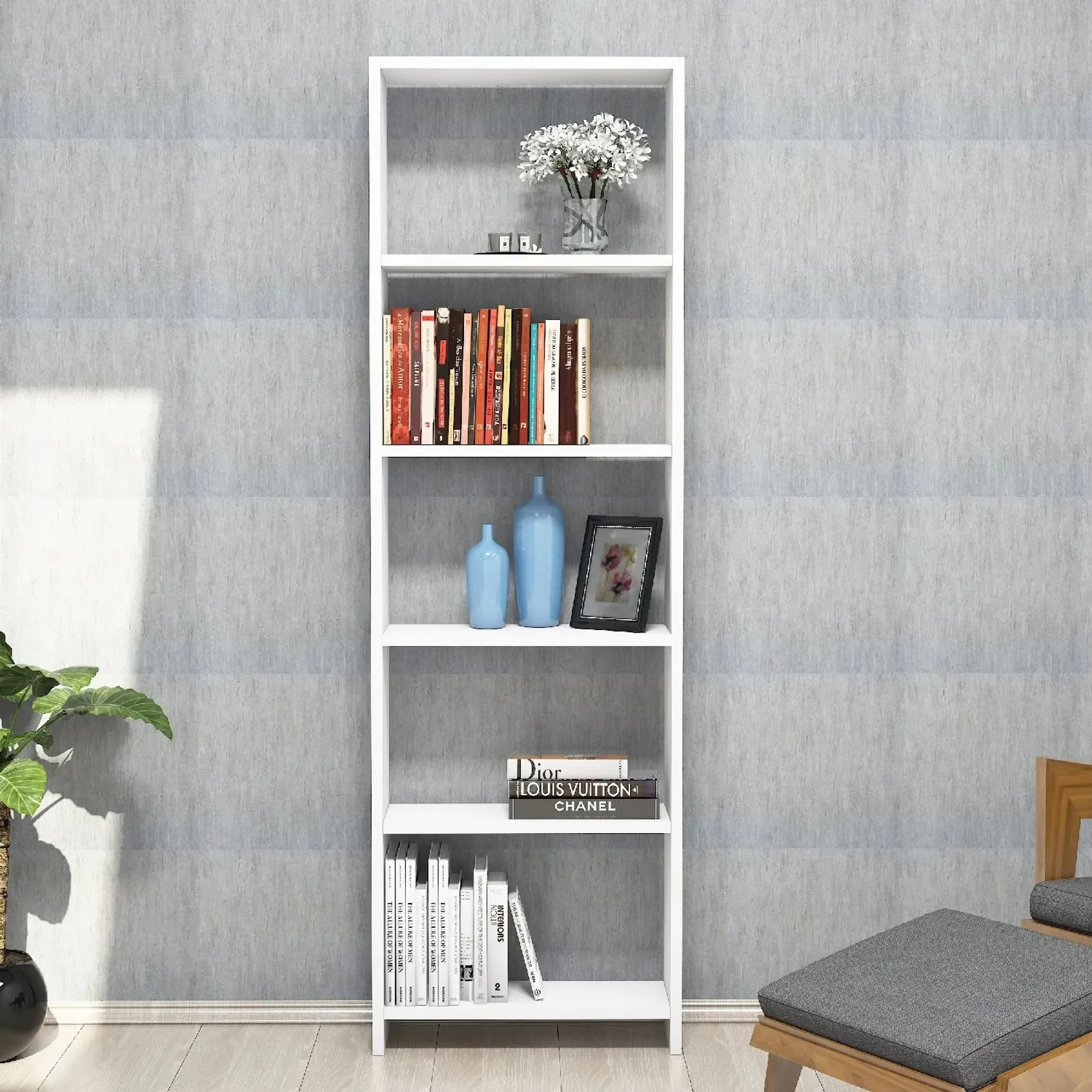 وحدة عرض أرفف 170×55سم – FAN529