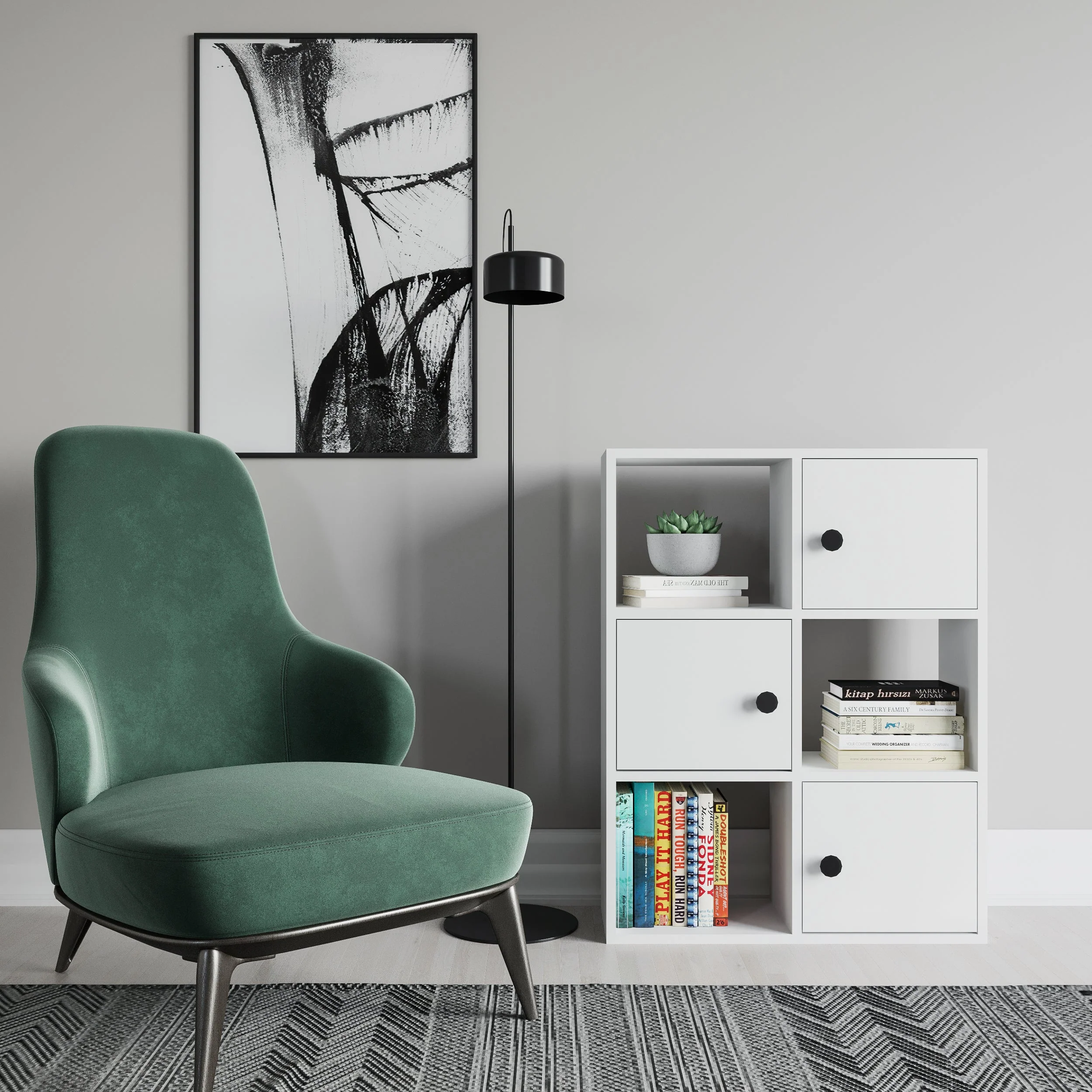 مكتبة 93×75سم - FAN465 - Image 1