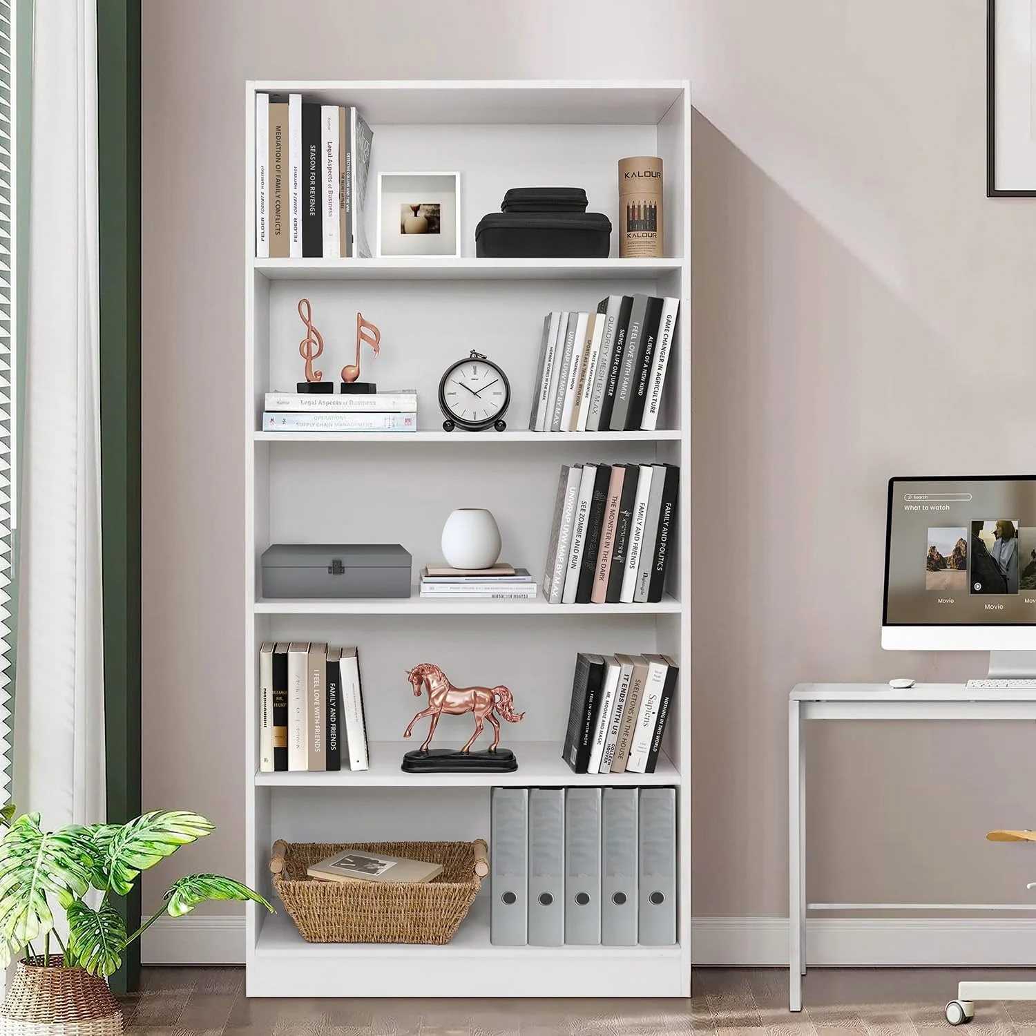 وحدة عرض أرفف 160×80سم - FAN491 - Image 1