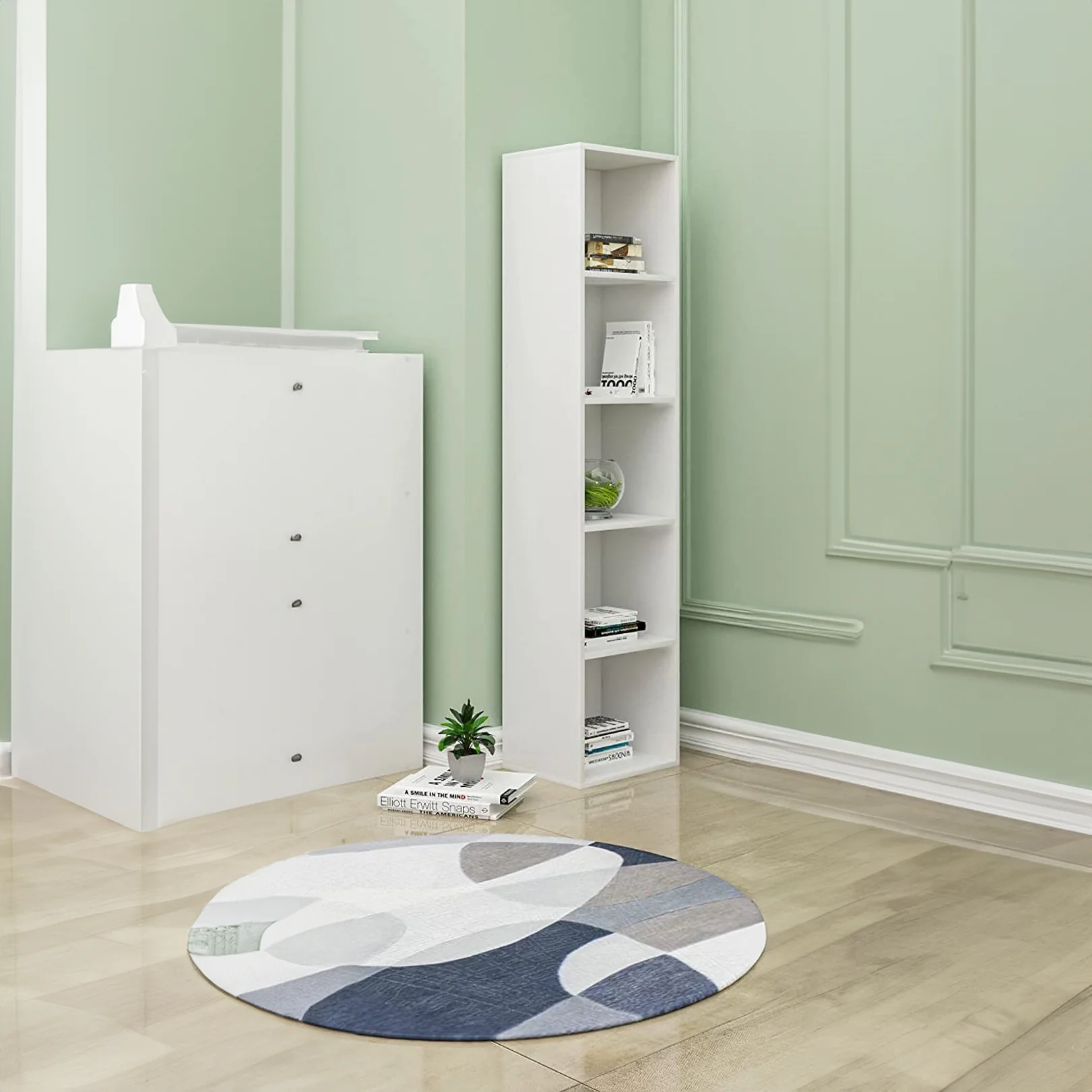 وحدة عرض أرفف 140×34سم - FAN498 - Image 1