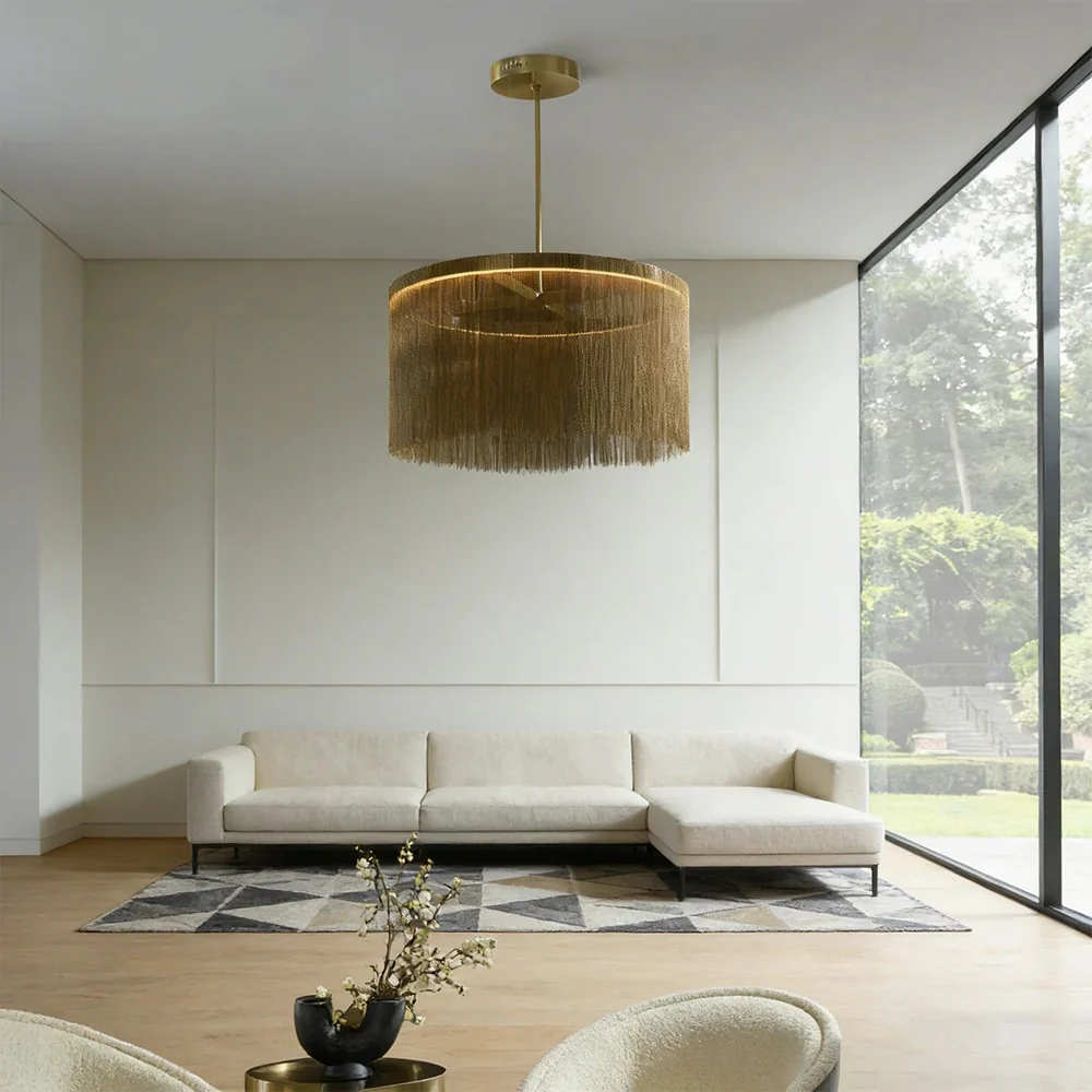 Bertrano Round Chain Chandelier - Image 3