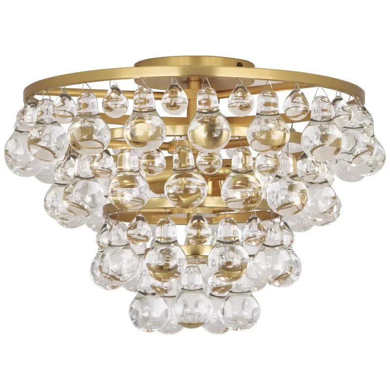 Robert Abbey Bling Round Flushmount 2-Light - Image 2