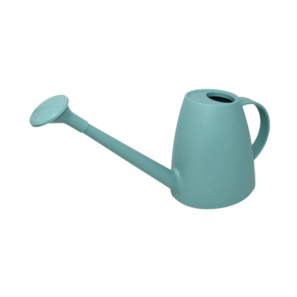 rePotme 1 Quart Plastic Watering Can with Rose – Sky Blue