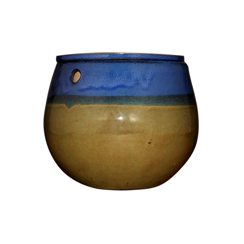 8″ Midnight Meadows Teardrop Self Watering Pot