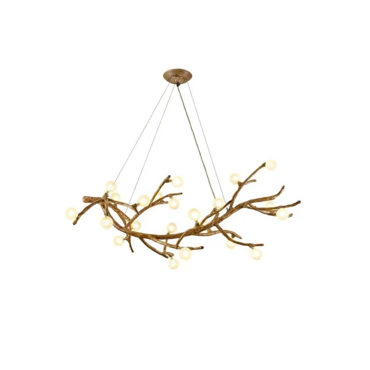 Boho Tree Branch Modern Chandelier - Image 1