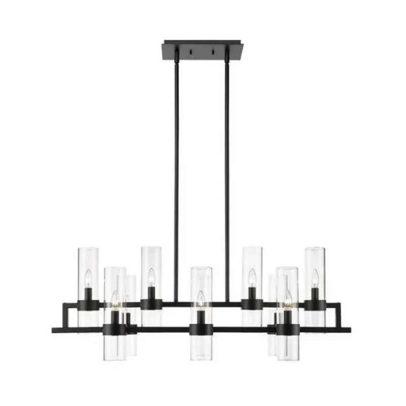 Bria Art Rectangle Chandelier - Image 2