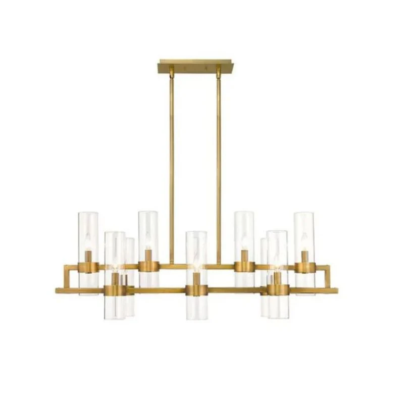 Bria Art Rectangle Chandelier - Image 1
