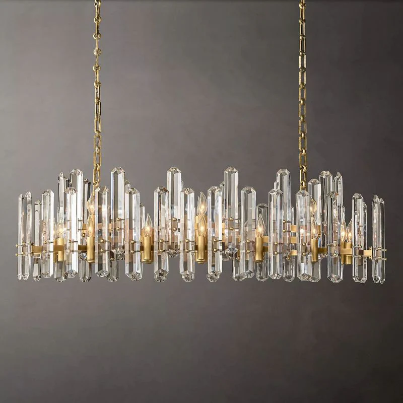 Browning Prism Linear Chandelier 54" - Image 1