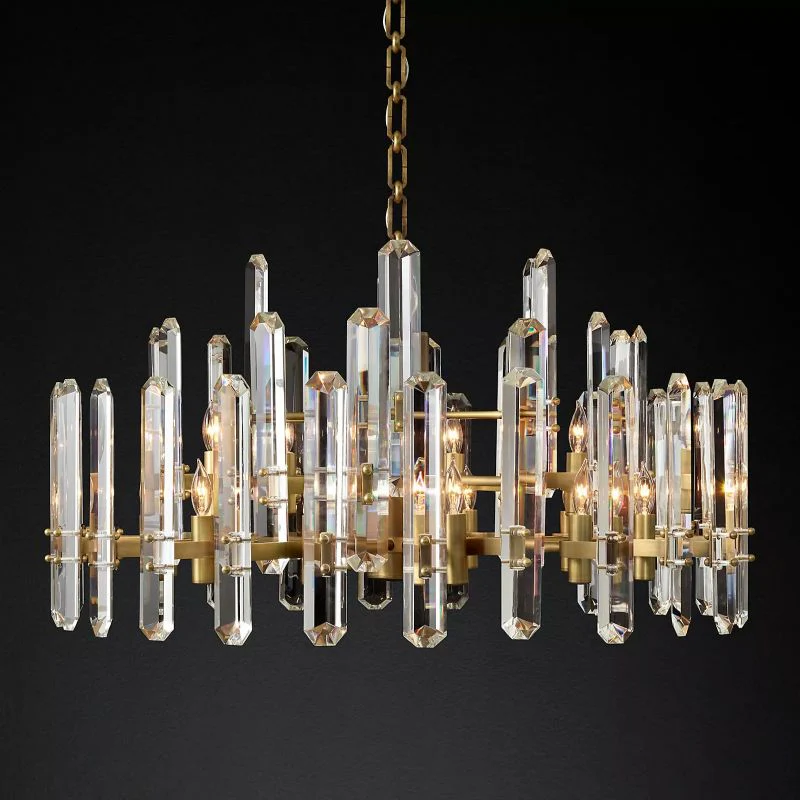 Browning Prism Round Chandelier 36" - Image 1