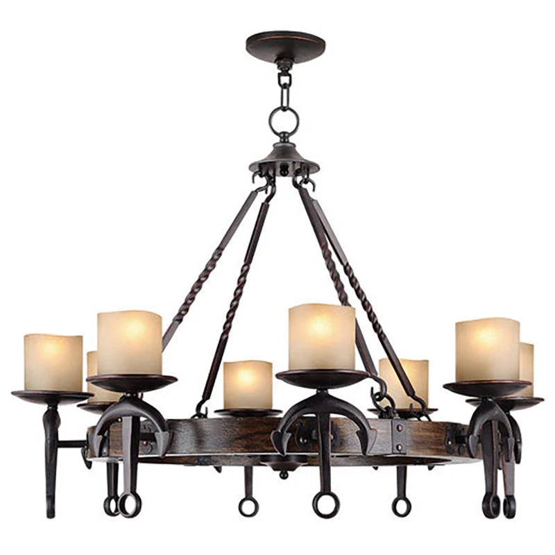 Cape Mayo 3-Light 6-Light 8-Light 12-Light Olde Bronze Brass Chandelier - Image 1