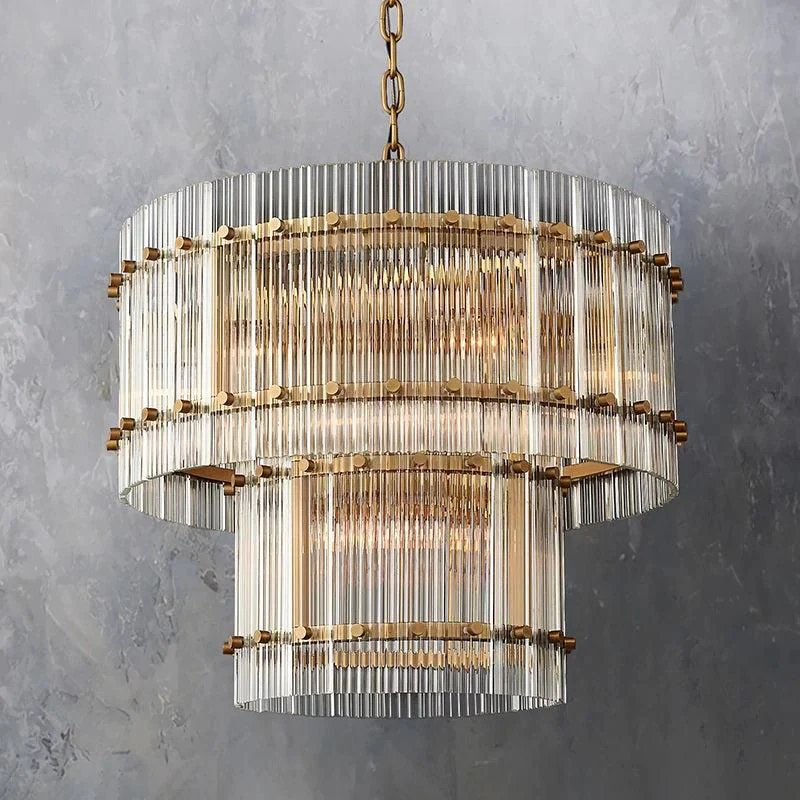 San Marco Two-tier Luxury Round Chandelier 22" - Image 1