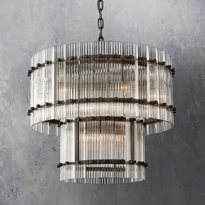 San Marco Two-tier Luxury Round Chandelier 22" - Image 2