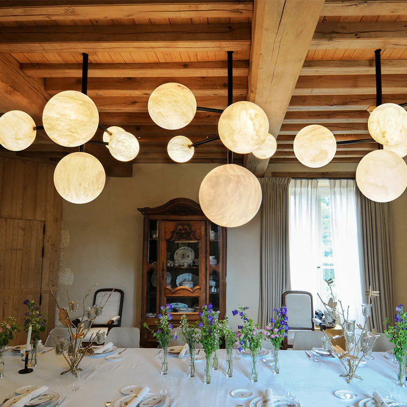 Alabaster Modern Artistic Chandelier Light - Image 2