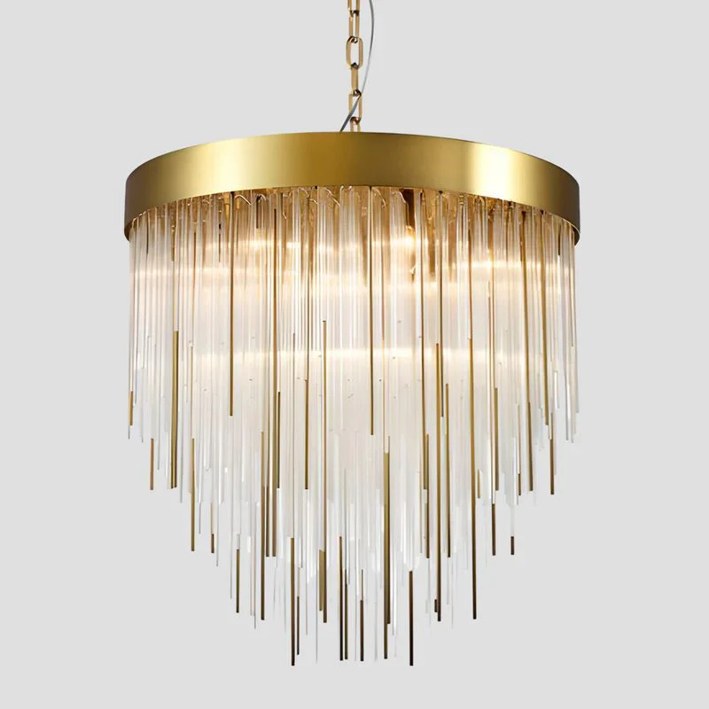 Cascada Waterfall 12-Light Chandelier 30" - Image 3