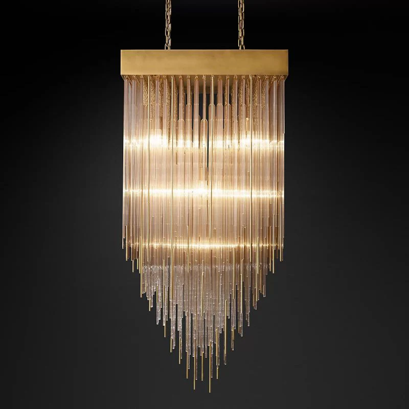 Cashar Square Chandelier 30" - Image 1