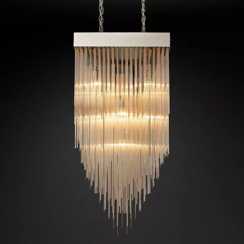 Cascada Square Chandelier 30" - Image 3