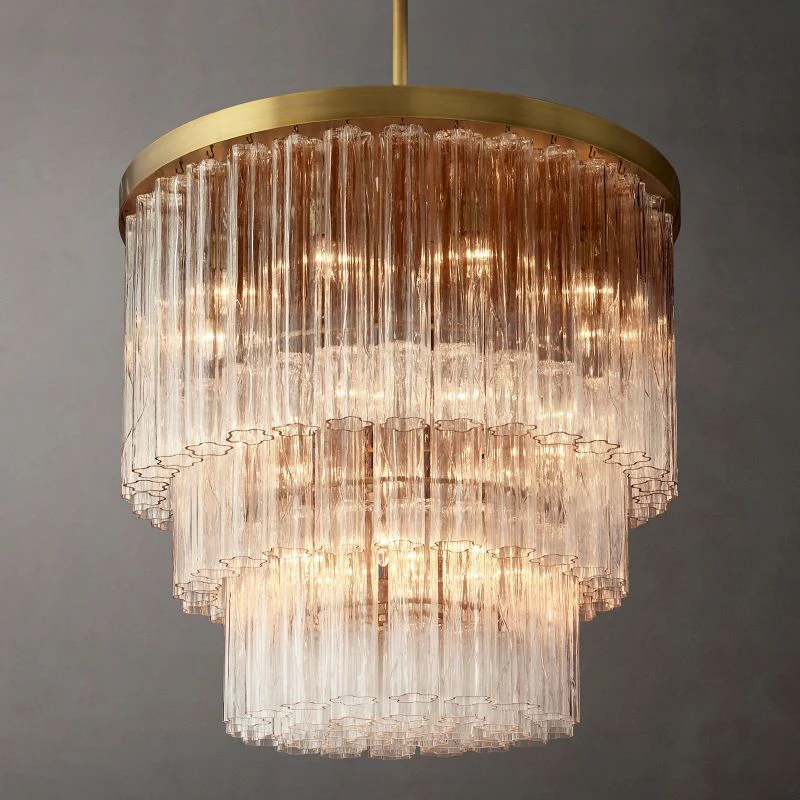 Chelor 3-Tier Round Chandelier 36” - Image 2
