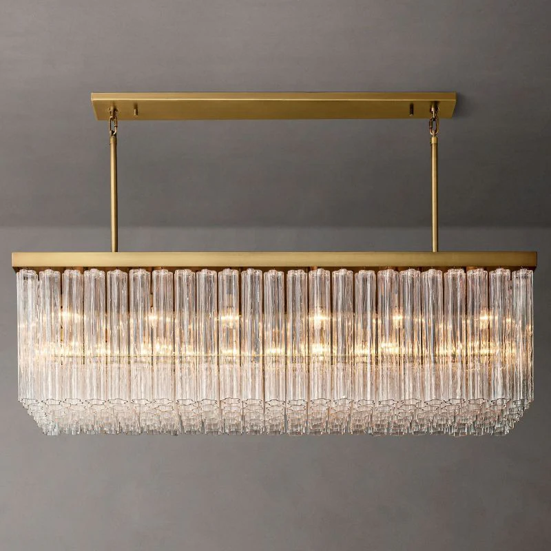 Chelor Rectangular Chandelier 73” - Image 1