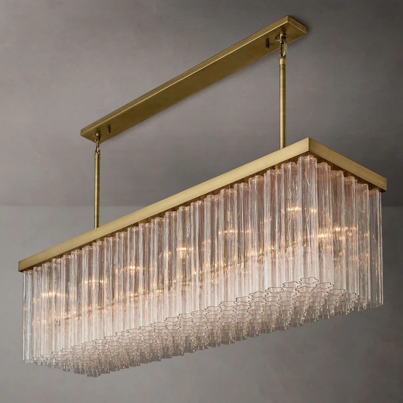 Chelor Rectangular Chandelier 73” - Image 3